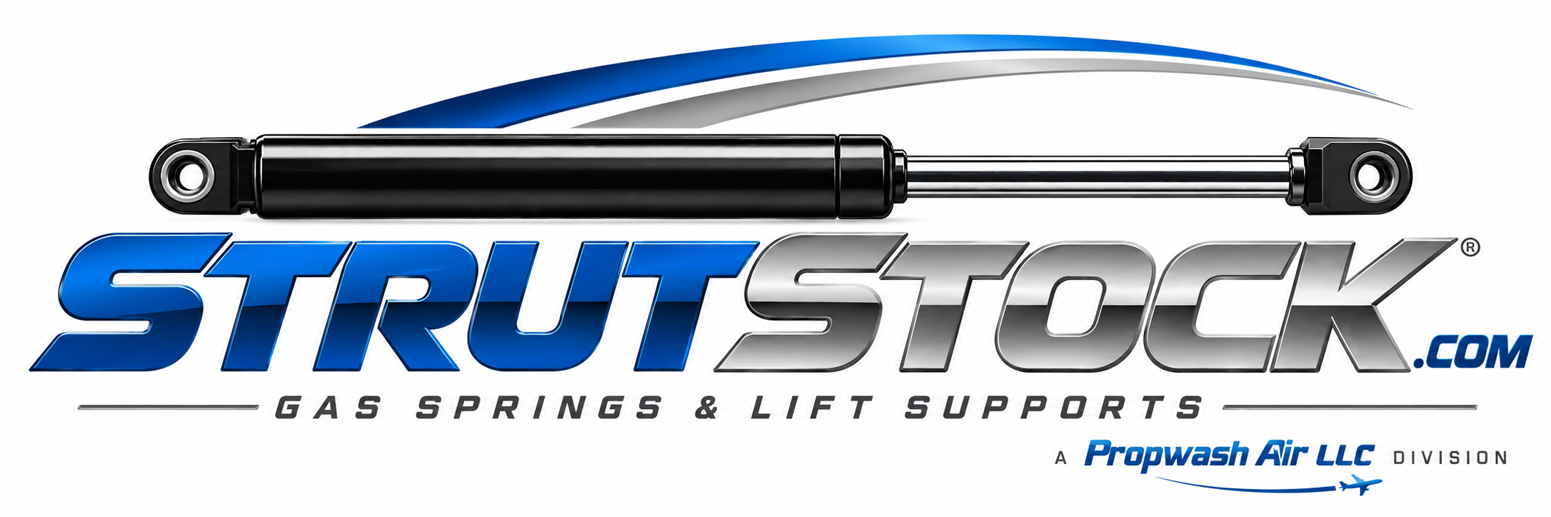 StrutStock gas spring and lift support branding